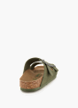 Birkenstock Flache Pantolette Grün 94815 4
