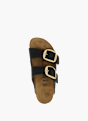 Birkenstock Flache Pantolette Schwarz 94825 3