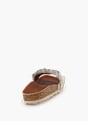 Verbenas Flache Pantolette Gold 94884 4