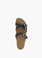 Birkenstock Flache Pantolette Schwarz 92259 4