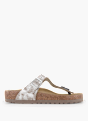 Birkenstock Zehentrenner Silber 92262 2