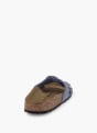 Birkenstock Ciabatta con plantare profondo Blu 92265 4