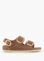 Birkenstock Flache Pantolette Cognac 92266 2
