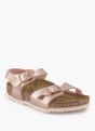 Birkenstock Flache Pantolette Rosa 92408 1