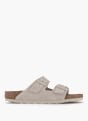 Birkenstock Flache Pantolette Creme 92664 2