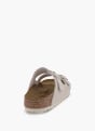 Birkenstock Flache Pantolette Creme 92664 4