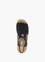 Rieker Sandale Schwarz 92670 3