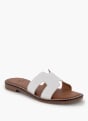 Varese Flache Pantolette Weiss 92771 1