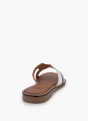 Varese Flache Pantolette Weiss 92771 4