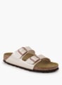 Birkenstock Flache Pantolette Weiss 93887 1
