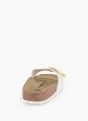 Birkenstock Flache Pantolette Weiss 93889 3