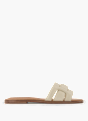 ALDO Flache Pantolette Weiss 95514 2