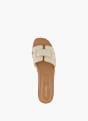 ALDO Flache Pantolette Weiss 95514 3