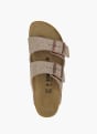 Birkenstock Flache Pantolette Taupe 95533 3
