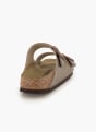 Birkenstock Flache Pantolette Taupe 95533 4
