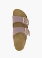 Birkenstock Flache Pantolette Creme 95538 3