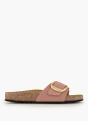 Birkenstock Flache Pantolette Rosa 95542 2
