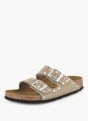 Birkenstock Flache Pantolette Taupe 95570 1