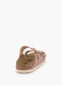 Birkenstock Flache Pantolette Gold 95606 4