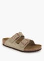 Birkenstock Flache Pantolette Taupe 95613 1