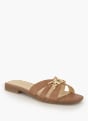 GUESS Flache Pantolette Beige 95632 1