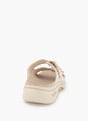 Skechers Flache Pantolette Creme 95784 5