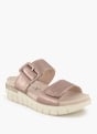 Caprice Flache Pantolette Silber 95877 1