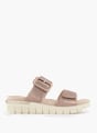 Caprice Flache Pantolette Silber 95877 2