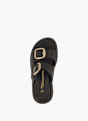 Tamaris Flache Pantolette Schwarz 95993 3