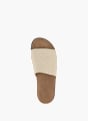 Vagabond Flache Pantolette Creme 96043 3