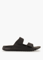 ECCO Flache Pantolette Schwarz 96125 2