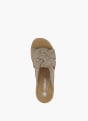 Rieker Flache Pantolette Silber 96196 3