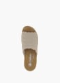 Rieker Flache Pantolette Creme 96199 3