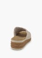 Rieker Flache Pantolette Creme 96199 4