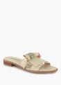 Hispanitas Flache Pantolette Weiss 96244 1