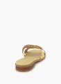 Hispanitas Flache Pantolette Taupe 96246 4