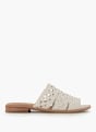 Sioux Flache Pantolette Weiss 96272 2