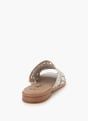 Sioux Flache Pantolette Weiss 96272 4
