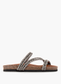 Varese Flache Pantolette Grau 96303 2