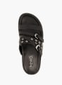 NEWD Flache Pantolette Schwarz 96319 3