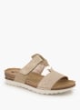 Wellness Offener Hausschuh Beige 96337 1