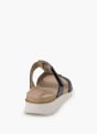 Wellness Offener Hausschuh Blau 96338 4