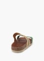 Varese Flache Pantolette Grün 95020 4