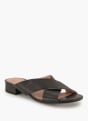 Varese Flache Pantolette Schwarz 95039 1