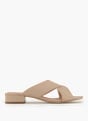 Varese Flache Pantolette Beige 95038 2