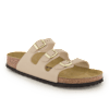 Birkenstock Flache Pantolette Creme 95557 1