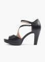 Graceland Zapatos peep-toes schwarz 7708 2