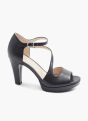 Graceland Zapatos peep-toes schwarz 7708 6