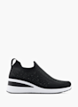 Graceland Slip on sneaker sort 9389 1