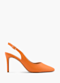 Claudia Ghizzani Pantofi cu toc orange 11011 1
